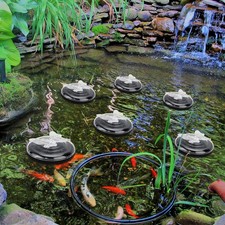10*10Cm Floating Light Solar Outdoor Pond Patio Pool Colorful Float