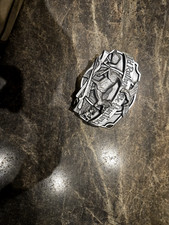 I'D RATHER BE HUNTING BELT BUCKLE SISKIYOU PEWTER NEW