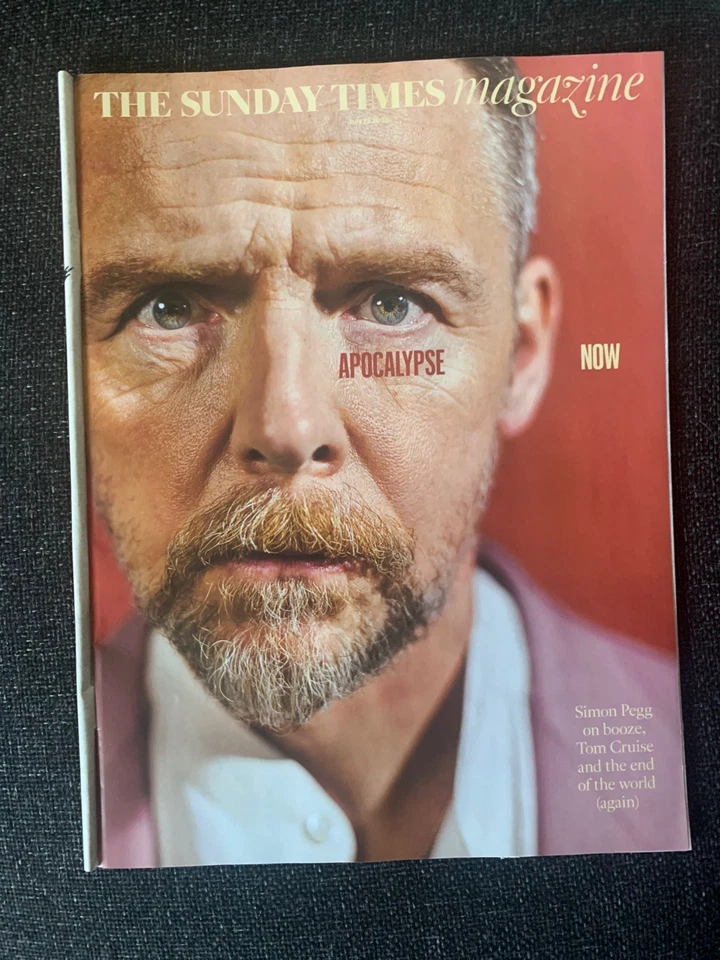SUNDAY TIMES MAGAZINE 12 JULY 2026 SIMON PEGG - Image 1 of 1