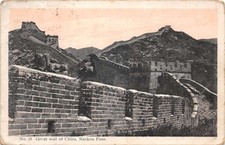 Peking Beijing China Nankou Pass Great Wall  Vintage Postcard AA111154