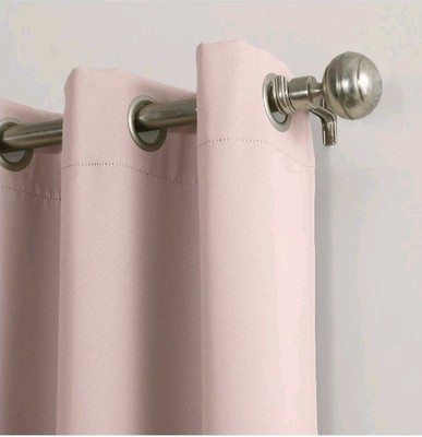 Sun Zero Easton Energy Saving Blackout Grommet Curtain Panel, 40'' x 84'', Blush P
