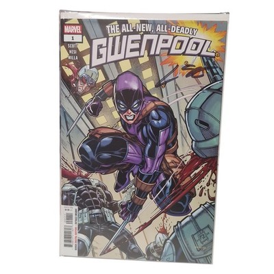 The All-New, All-Deadly Gwenpool #1 Cavan Scott Cover (Signed Edition) 