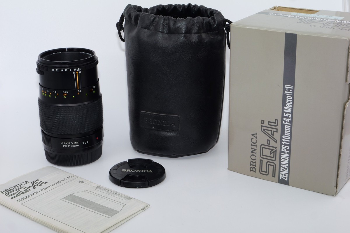 Zenza Bronica Zenzanon PS Macro 110mm f4 For SQ SQ-A SQ-Ai | eBay