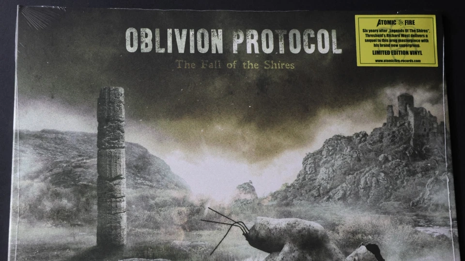 Oblivion Protocol – The Fall Of The Shires LP VINYL PROG ROCK 2023 GREEN SEALED - Bild 2 von 4