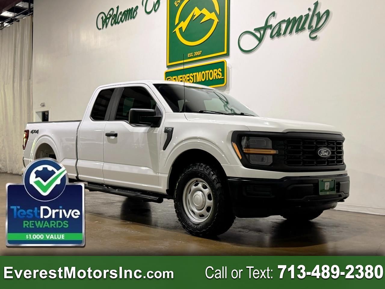 2024 Ford F-150 XL 4X4 EXT CAB 6.5FT BED 5.0L V8 GAS 1