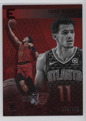 2018-19 Panini Chronicles Essentials Red 100/149 Trae Young #234 Rookie RC 1cc7