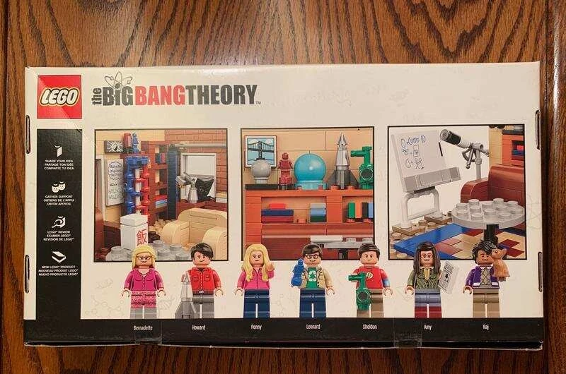 LEGO Ideas #010 Set #21302 The Big Bang Theory Nueva Caja Sellada de Fábrica Foto 2 de 4