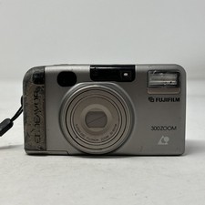 FujiFilm Endeavor 300 Zoom Point  Shoot Camera Gray Tested Working