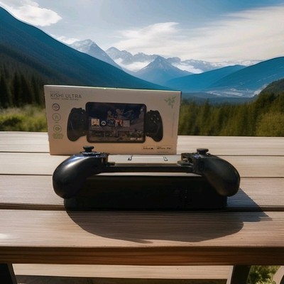 Kishi Ultra Mobile Gaming Controller USB C, Honkai Impact Mobius Decal