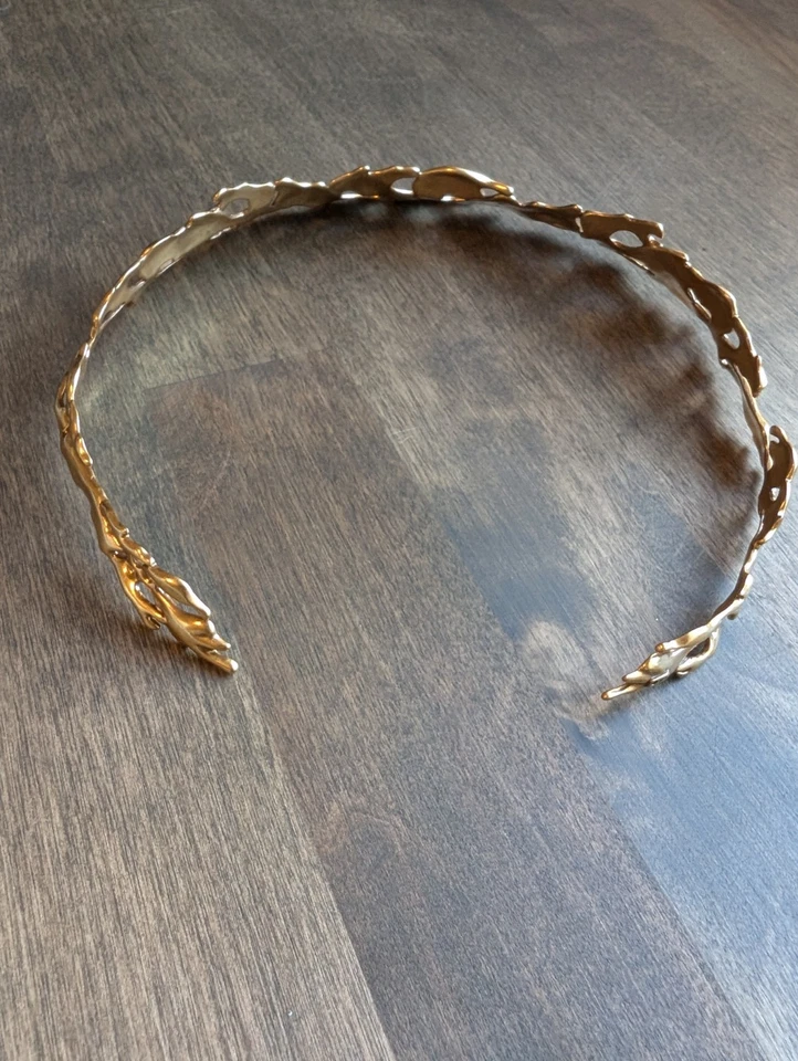 Ожерелье Kendra Scott Savanna красивое золото 23 карата латунь - Изображение 4 из 4