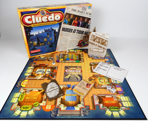 Vintage Cluedo The Detective Board Game by Waddingtons 2000 - (8+) ~ Complete - Picture 2 of 16