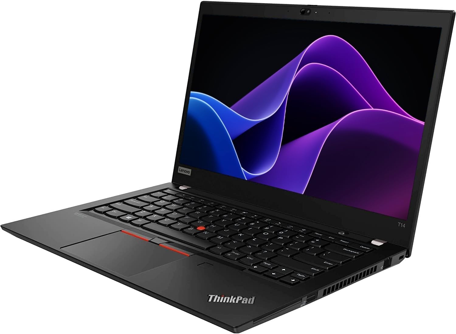 Lenovo ThinkPad T14, 14-Inch Laptop, with i7-10610U, 512 GB NVMe (Non-Volatile Memory Express), Windows 11 Pro