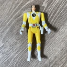 Vintage 1993 Mighty Morphin Power Rangers Yellow Ranger Trini Flip Head 5"