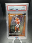2024 Panini Prizm Bo Nix Orange Disco Prizm Rookie RC #309 PSA 10 💎 GEM MT 💎