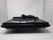 Vintage JVC AL-F97BK Turntable - For Parts, Turns On But Doesn't Play, No Manual