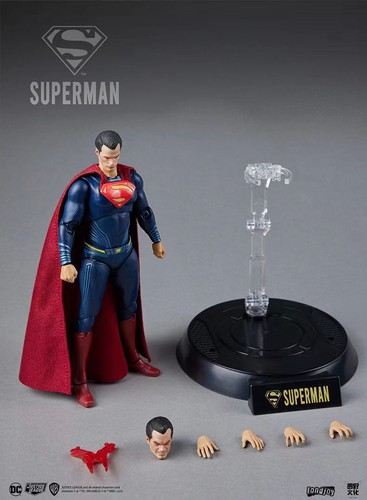 Conjunto de figura de acción de Superman Fondjoy 1/9 DC Collection regalo en stock - Imagen 4 de 7