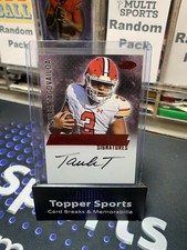 2023 Sage Next Level Signatures Taulia Tagovailoa On-Card Auto RC Maryland