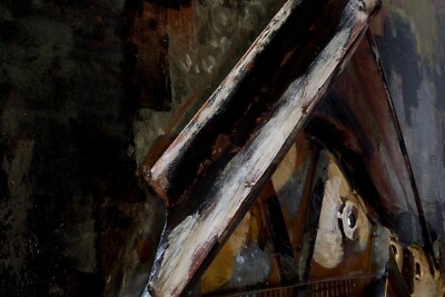 KunstLoft Metallbild 3D Harmonische Klänge - Handgefertigte Wanddekoration