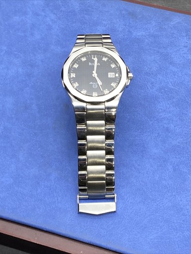 bulova men's 96d14 marine star watch
