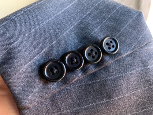 ⭐️ OXXFORD CLOTHES GRAY STRIPE SPORT COAT JACKET 48 ⭐️ - Picture 3 of 10