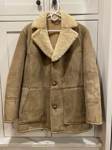 tan sheepskin jacket