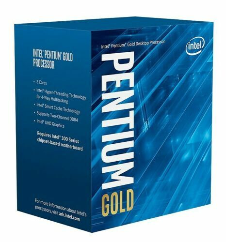 10th generation Intel Pentium Gold G6405 LGA 1200 dual-core 4.1GHz