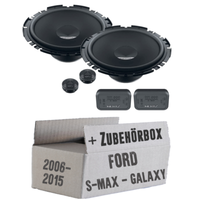Ford S-Max/Galaxy Hertz 16Cm 2-Wege Lautsprecher Einbauset Auto Kfz Boxen Pkw