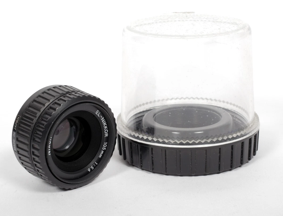Nikon EL-Nikkor 105mm F5.6 enlarger lens (new style) in case #379