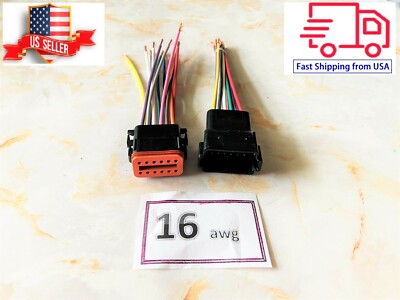 Kit Di Connettori Serie DT Da 12 Set, Connettori A 2, 3, 4, 6, 8