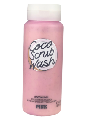 VICTORIA'S SECRET PINK COCO SCRUB WASH EXFOLIATING BODY WASH 16 oz