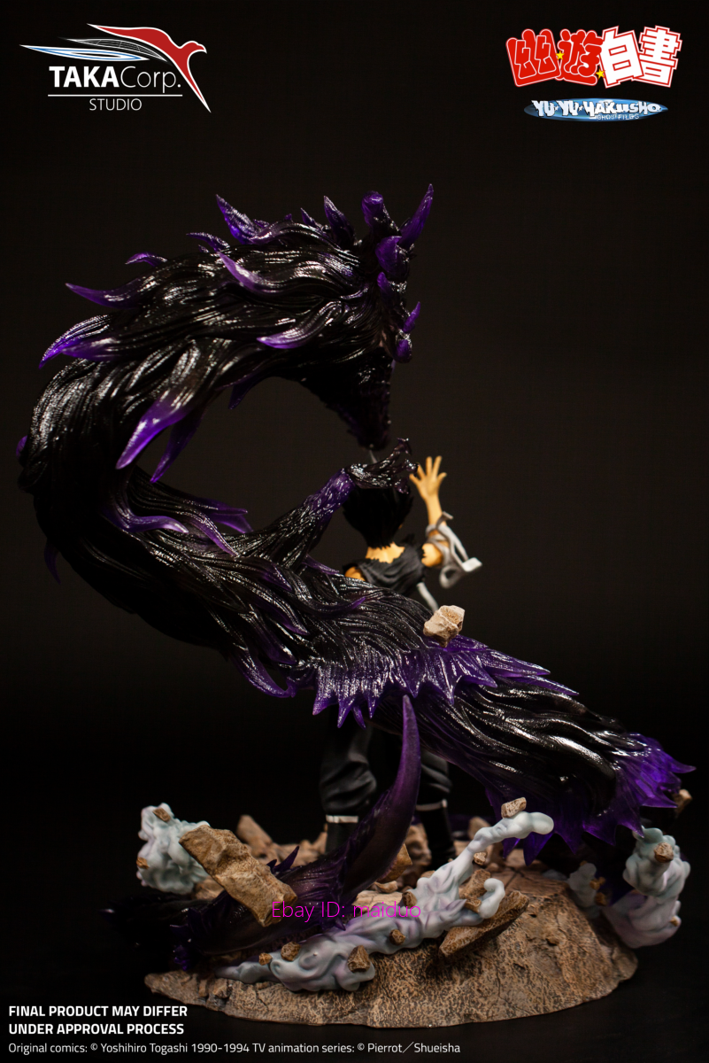 Statue HIEI (Yu Yu Hakusho) - Résine 1/6 - 50 Cm - Taka Corp - NEUF