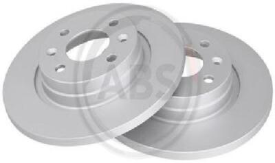 2x original A.B.S. Brake disc 17619 for Dacia Renault Smart