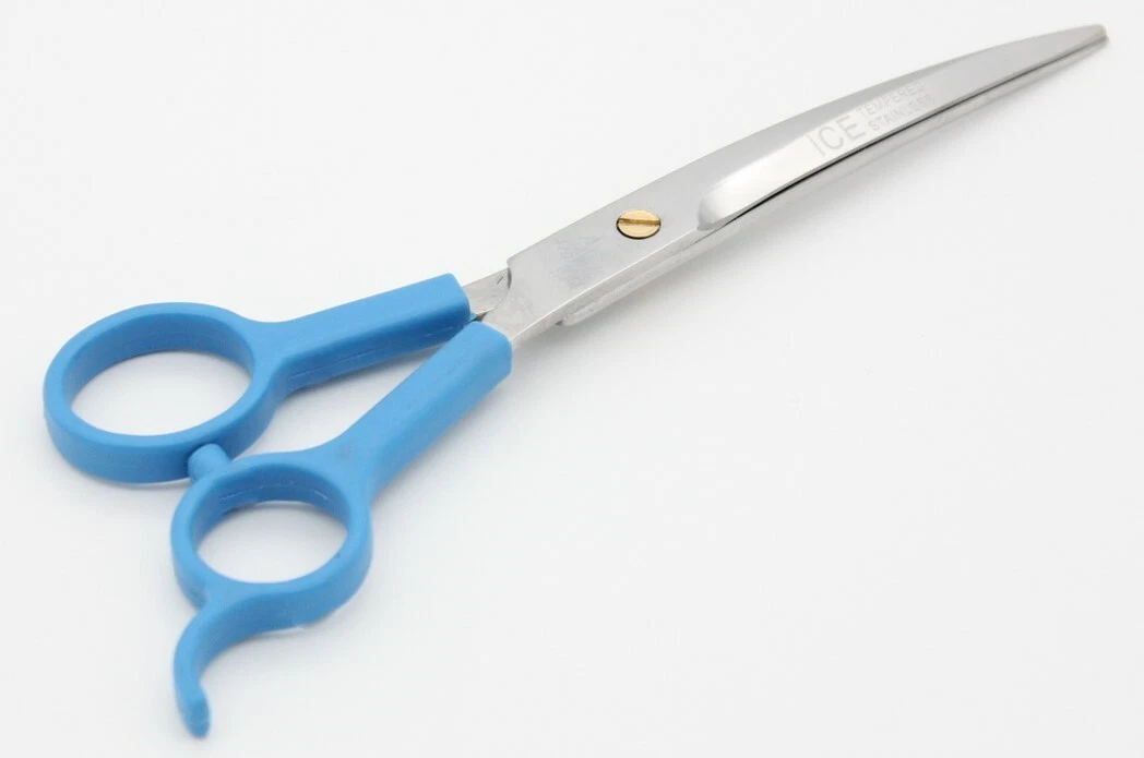 ANVIL 7" 440 STAINLESS STEEL CURVED FINE POINT PET SCISSOR / SHEAR