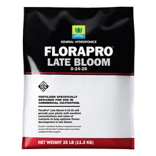 General Hydroponics FloraPro Late Bloom 25lb (1 EACH) flower finisher