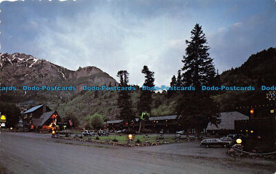 R070373 Twin Peaks Motel Ouray. Colorado. 1960