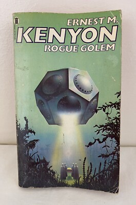 Rogue Golem by Ernest M. Kenyon 1979 New English Library Vintage Sci-Fi PB Book