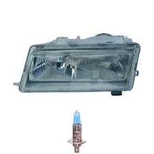 Halogen Scheinwerfer links H1 für Saab 9000 Schrägheck inklusive Lampen