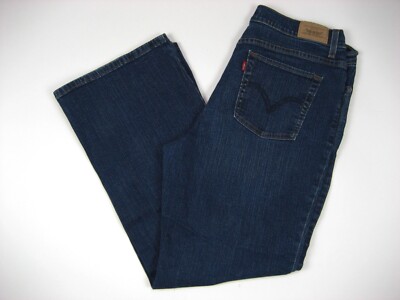 Levi Strauss 512 Perfectly Slimming Boot Cut Jeans Womens 16P Medium