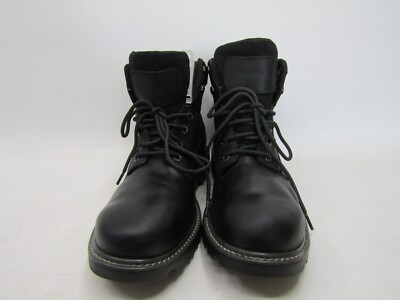 Wolverine Mens Size 14 M Black Leather Laces Waterproof Work Ankle Boots Wolverine Mens Size 14 M Black Leather Laces Waterproof Work  main image 4