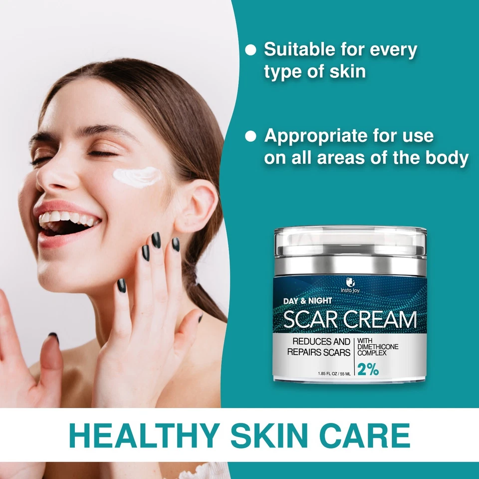 Scar Removal Advanced Cream Treatment Gel for Surgical Scars, Acne Scars, C-Sect - Image 4 of 4