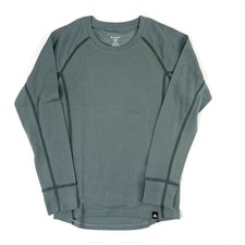 Macpac Kids Geothermal Base Layer Long Sleeve Balsam Green Size 6
