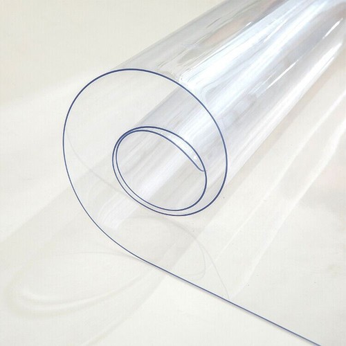 All Sizes Clear PVC Tablecloth Table Cover Plastic Crystal Protector Dining Tabl - Picture 6 of 12