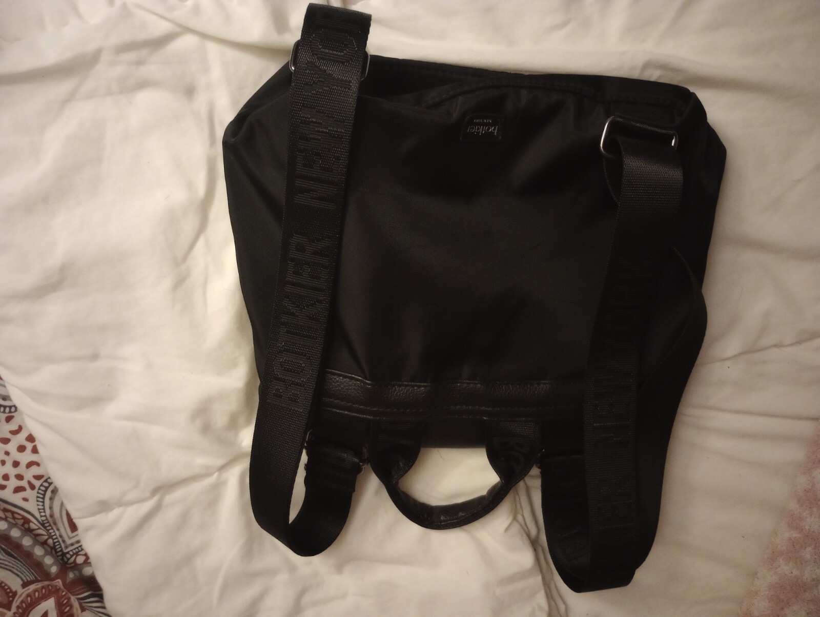 Botkier Trigger Mini Nylon Backpack - With Leathe… - image 3