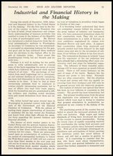 1929 Stock Market Crash Makes Industrial Financial History Full Article Print Ad