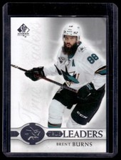 2020-21 SP Authentic True Leaders Brent Burns #TL-BB San Jose Sharks