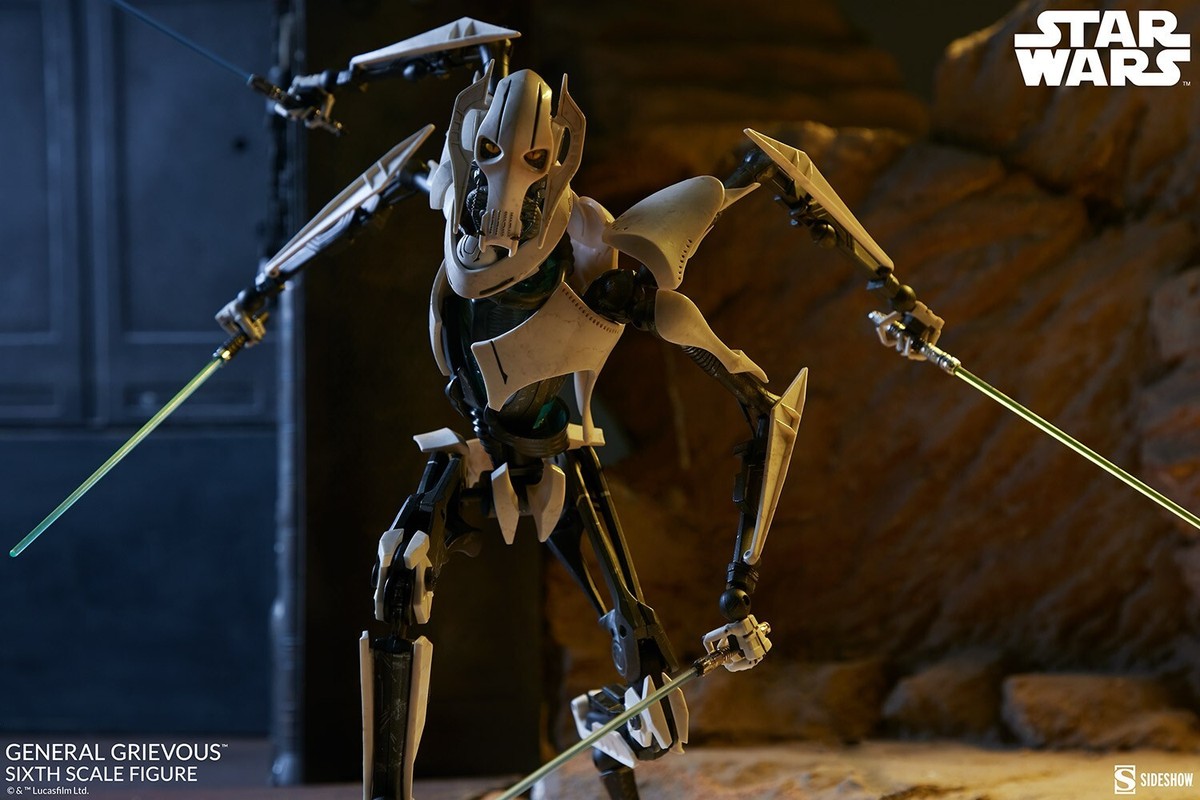 STAR WARS GENERAL GRIEVOUS フィギュア General Grievous Sixth Scale Figure by Hot Toys | Sideshow