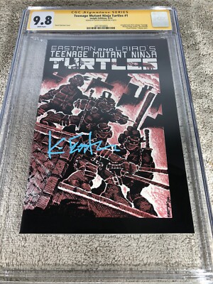 Teenage Mutant Ninja Turtles 1 CGC SS 9.8 Eastman 6/14 Insight Ed