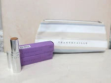 CHANTECAILLE NEW STICK - SHADE BANANA - 0.3 OZ BOXED LOT OF 2 w MAKE UP BAG