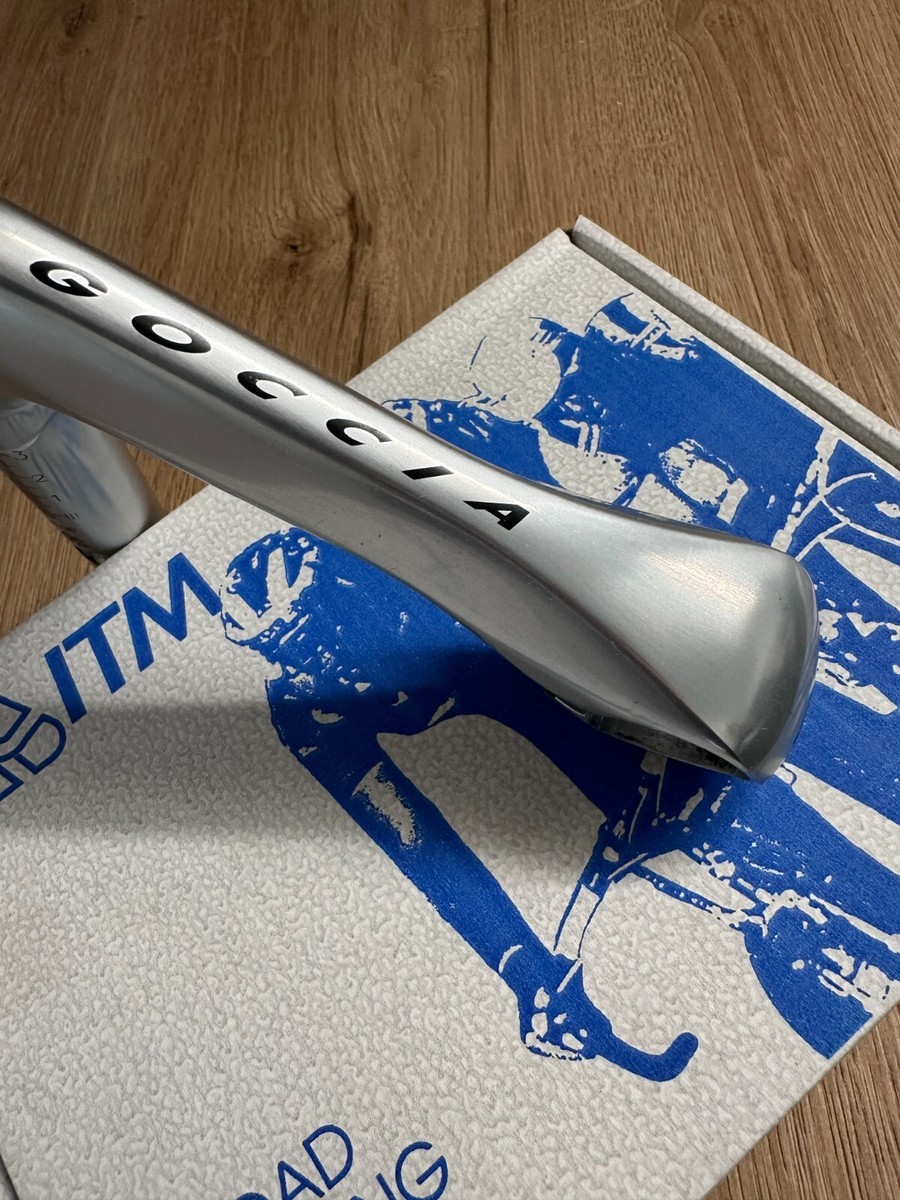 ITM Bicycle Parts a NIB/NOS Goccia Stem 76A / 22.2 mm / 120 mm Silver Anodized | UK