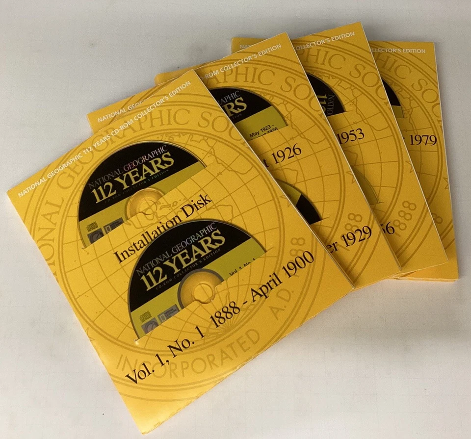 National Geographic 112 Years (1888-2000) 32 CD-ROM Collector's Edition - Image 4 of 4
